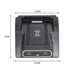 Chargeur sans fil 15W à charge rapide pour téléphone mobile Suzuki Jimny 2020-2023 