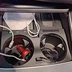 BMW X5/X6/X7 2019-2022 Chargeur de téléphone sans fil avec charge rapide 15W 