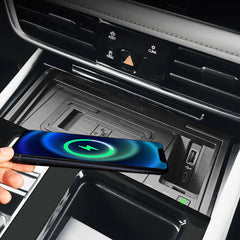 Volkswagen Atlas / Teramont / Teramont X 2020-2023 Chargeur de téléphone sans fil avec charge rapide 15W 