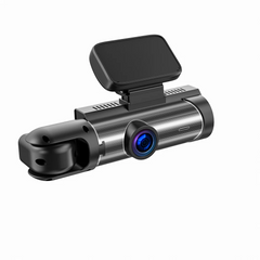 Dashcam double avec écran – caméra avant & habitacle (1080p, vision nocturne, 360°) 