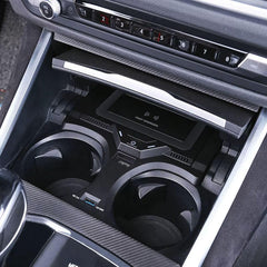 Chargeur sans fil BMW 2-Serie 2022-2023 avec charge rapide 15W et clé carte NFC 