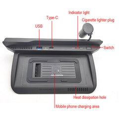 <h2>Chargeur sans fil Nissan X-Trail 2022-2023 avec charge rapide 15W</h2> 