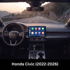 Honda Civic 2022-2026 - Autoradio 10,1" avec Apple CarPlay et Android Auto 