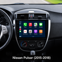 Nissan Pulsar 2015-2018 - Autoradio 9" avec Apple CarPlay et Android Auto 