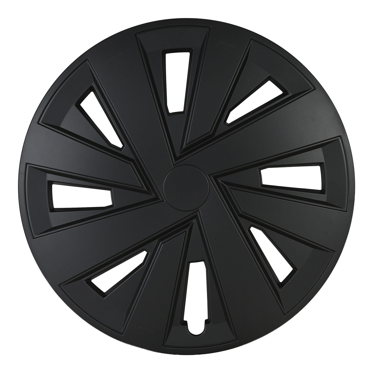 Enjoliveur noir PLUTON pour jante tôle 15 pouces
