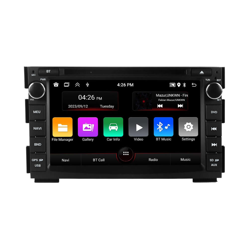 Kia Ceed/Venga 10-16 - Autoradio 7" avec Apple CarPlay et Android Auto – Carmediaeurope.com
