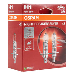 Ampoule halogène Osram H1 NIGHT BREAKER SILVER 12 V 55 W