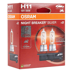 Ampoule halogène Osram H11 Night Breaker Silver