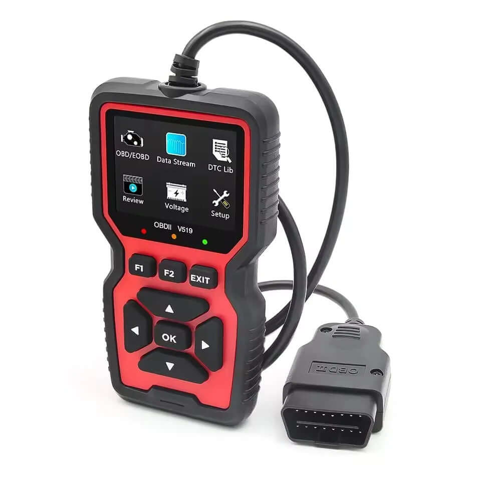 Lecteur de codes défaut OBD2 – Scanner auto professionnel pour diagnostic et recherche de pannes – scanner auto intelligent avec écran LED.
