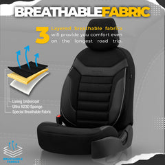 Bilsædebetræk med AIRBAG-søm i Individual Design 202