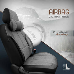 Jeu de housses de siège universelles OTOM VOYAGER 102 SMOKED