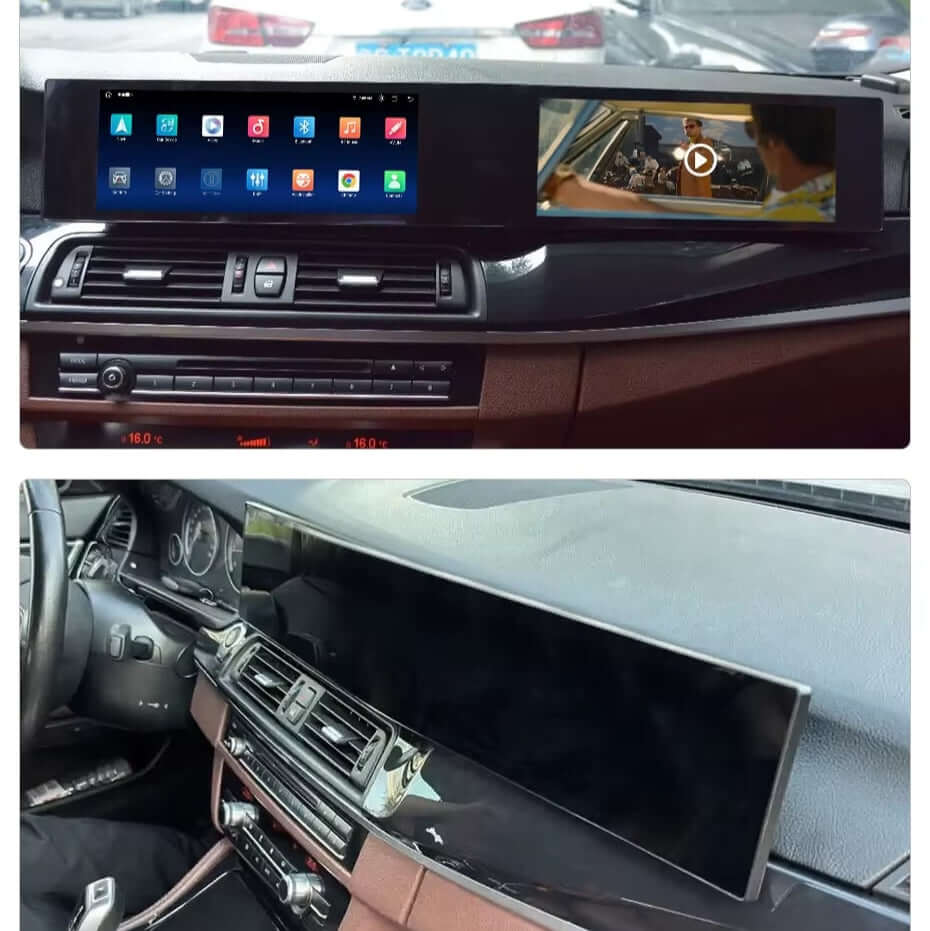 BMW Série 5 F10 - écran 2x 10,25" avec Apple CarPlay et Android Auto – Carmediaeurope.com