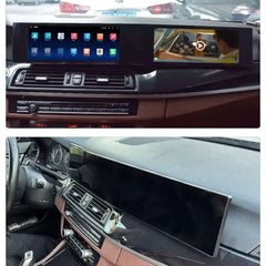 BMW Série 5 F10 - écran 2x 10,25" avec Apple CarPlay et Android Auto – Carmediaeurope.com