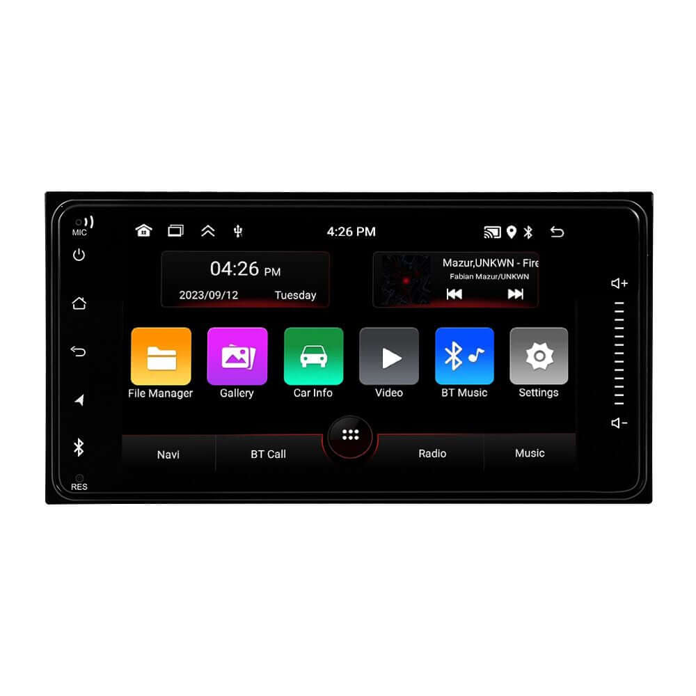 Toyota Universel – autoradio 7" avec Apple CarPlay et Android Auto, doté de fonctions modernes et d’une interface intuitive