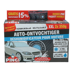 Déshumidificateur pour voiture Pingi Double Pack 2x350g 