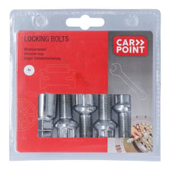 Boulons de roue antivol Carpoint M14x1,5x26 mm à portée sphérique D 