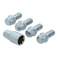 Boulons de roue antivol Carpoint M14x1,5x26 mm à portée sphérique D 