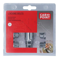 Écrous antivol de roue Carpoint M12x1,5 F sphère 