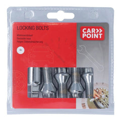 Boulons antivol de roue Carpoint M14x1,5x26 mm G coniques 