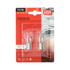 Ampoules auto Carpoint Premium 12V P21W 2 pièces. 
