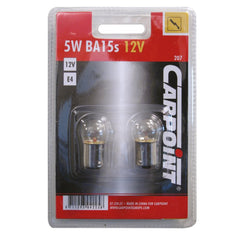 Ampoules de rechange Carpoint R5W BA15s/207 en blister, 2 pièces. 