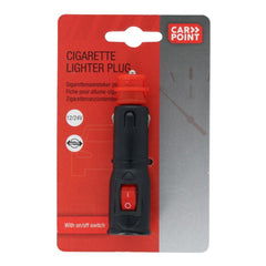 Prise allume-cigare Carpoint 12/24V avec interrupteur marche/arrêt 8A 