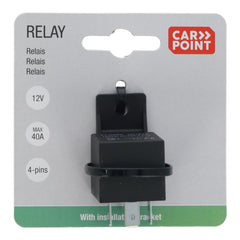 Relais 12 V Carpoint, 4 broches, 30 A Z165 