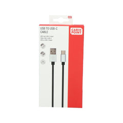 Câble Carpoint USB-A vers USB-C, 1 mètre 