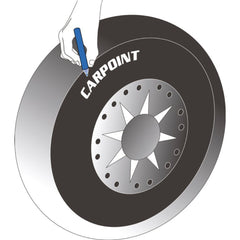Stylo de marquage pour pneus Carpoint, blanc 