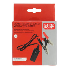 Prise allume-cigare 12V Carpoint avec pinces de batterie 10A 