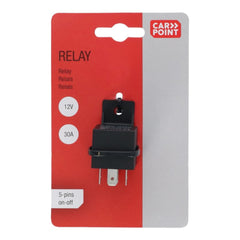 Relais Carpoint 12V, 5 broches, 30 A 