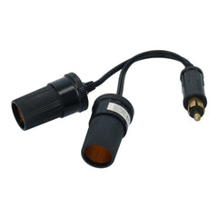 Prise double 2 voies Carpoint ISO 4165 2x12/24V 