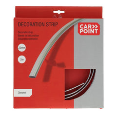 Baguette décorative chromée Carpoint 22 mm / 2 mètres 