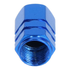 Capuchons de valve Carpoint bleus avec motif piston – lot de 5 pièces 