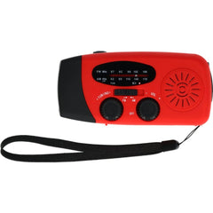 Radio d’urgence portable Carpoint avec lampe torche et powerbank 
