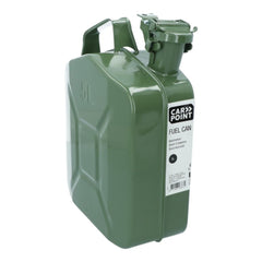 Bidon de carburant Carpoint 5 litres en métal vert, homologué UN 