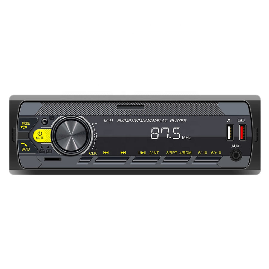 Autoradio 1-DIN avec Bluetooth, FM et USB
                