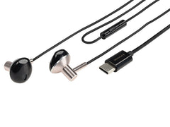 Écouteurs USB-C WAYME – intra-auriculaires avec microphone et réduction de bruit 