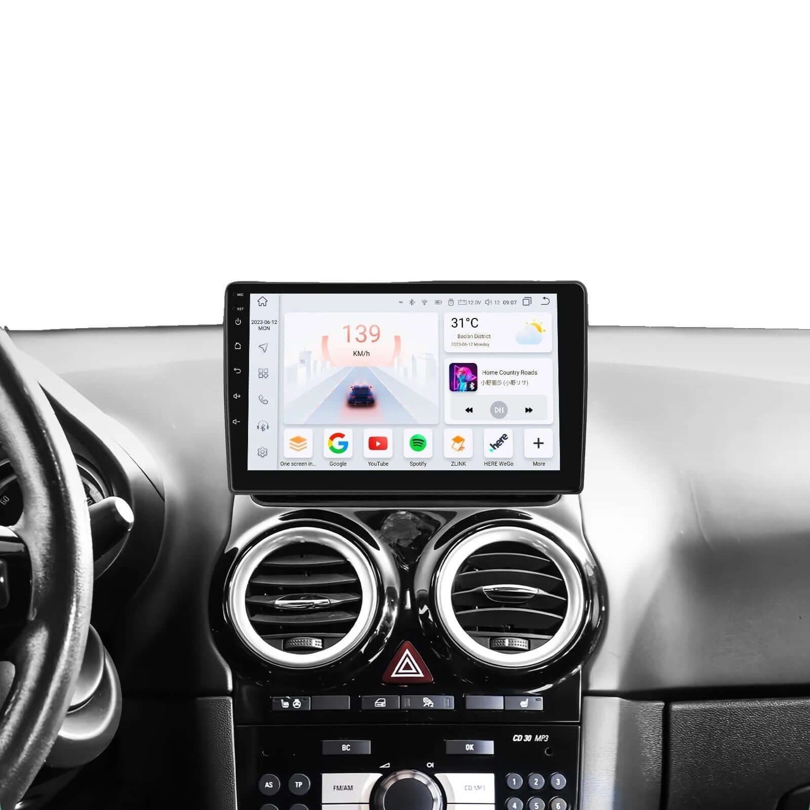 Opel Corsa 07-12 - 9" Radio met Apple CarPlay en Android Auto – Carmediaeurope.com