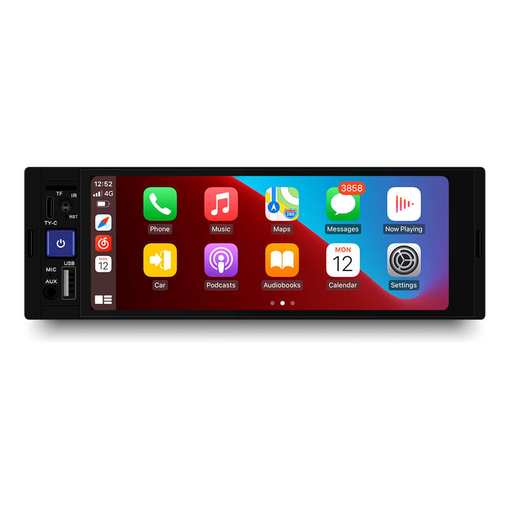 Universel - autoradio 1-DIN 6,86" avec Apple CarPlay et Android Auto – Carmediaeurope.com