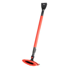 Brosse à neige télescopique avec grattoir à glace et raclette en caoutchouc – 98–134 cm 