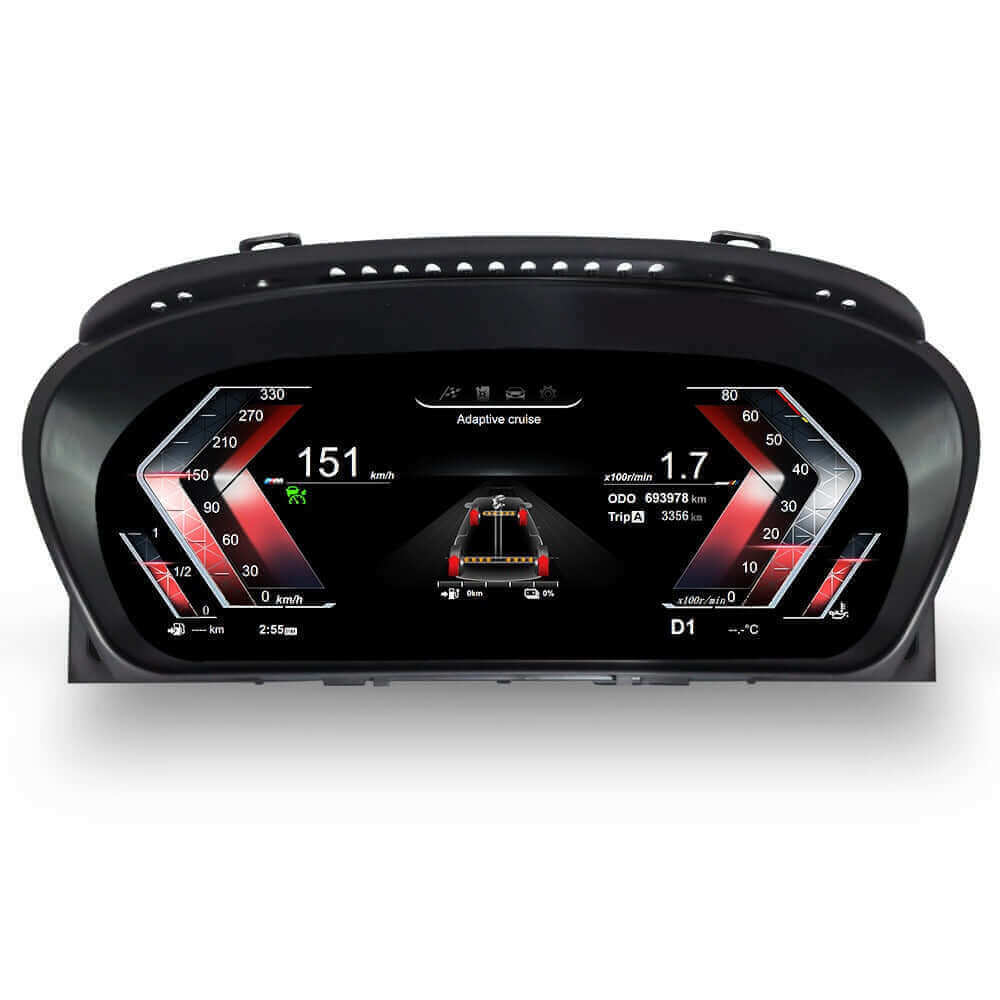 BMW Série 5/6 03-10 - Compteur de vitesse numérique 12,3" – Carmediaeurope.com