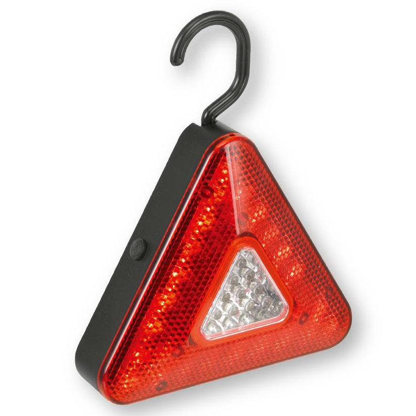 Triangle de signalisation CarCommerce avec 39 LED