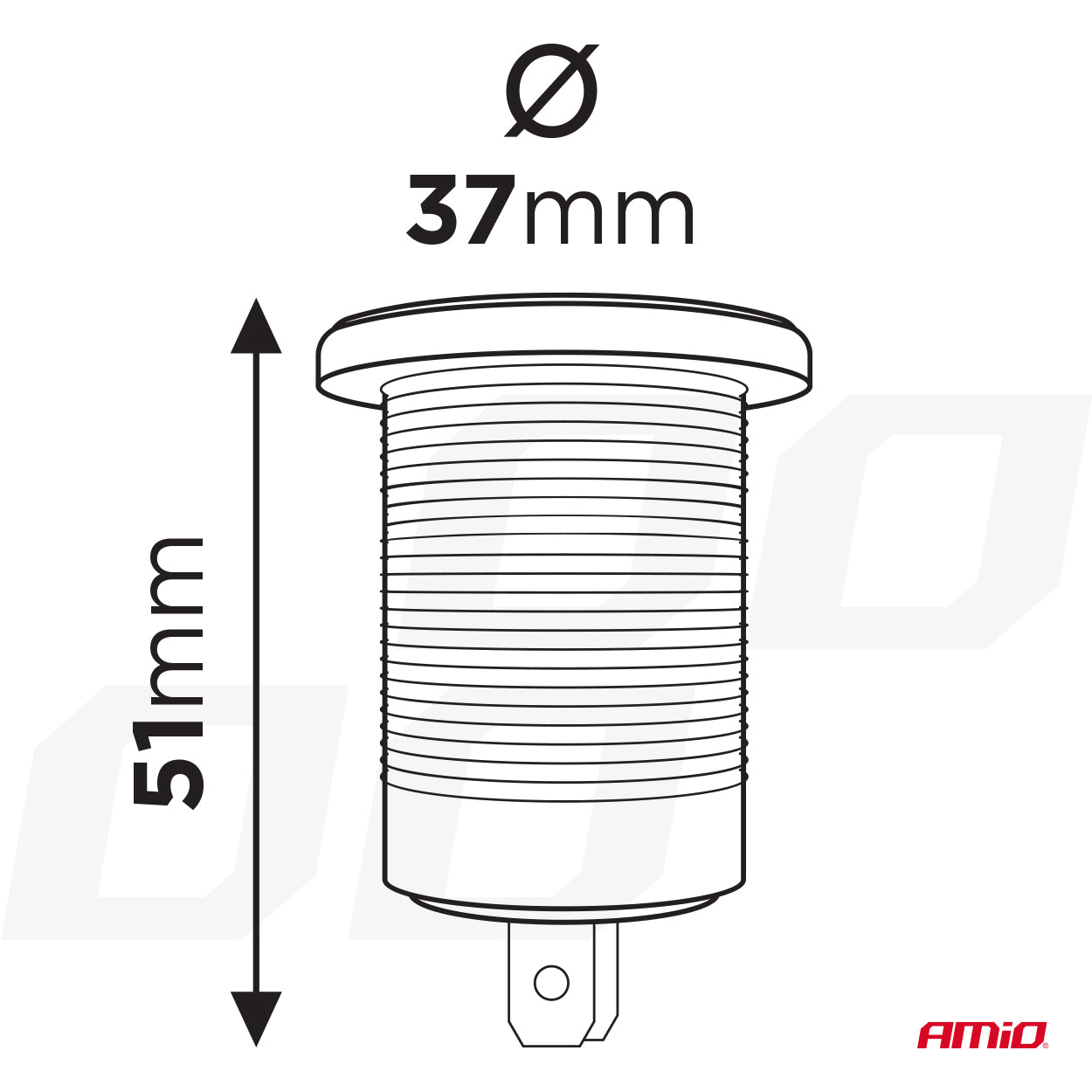 USB-billader med to USB-porte til 12-24 V