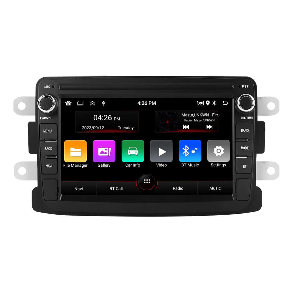 Renault/Dacia - Autoradio 7" avec Apple CarPlay et Android Auto – Carmedia24.fr