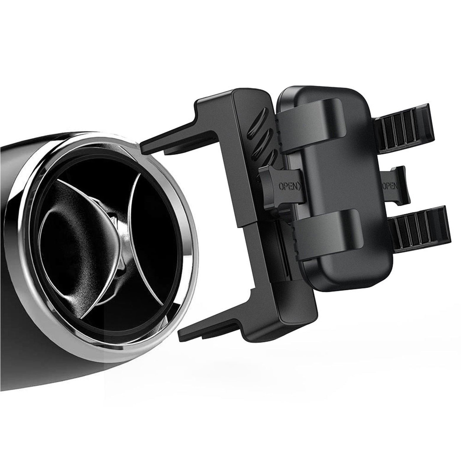 support de téléphone pour grille d’aération ronde