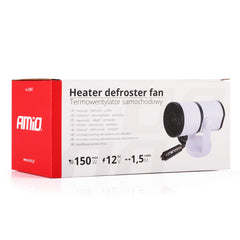 Chauffage de voiture 12V 150W avec ventilateur et fonction dégivrage 