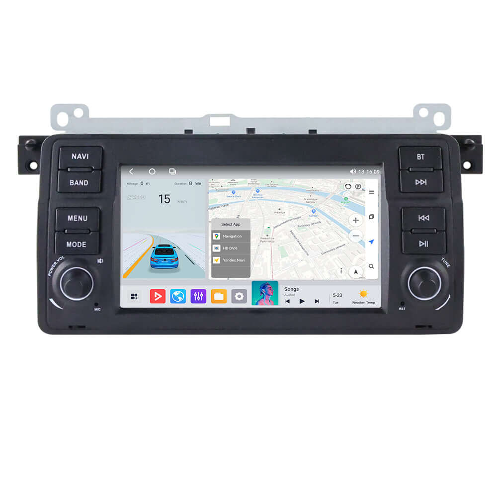BMW E46 - Radio 7" avec Apple CarPlay et Android Auto – Carmediaeurope.com