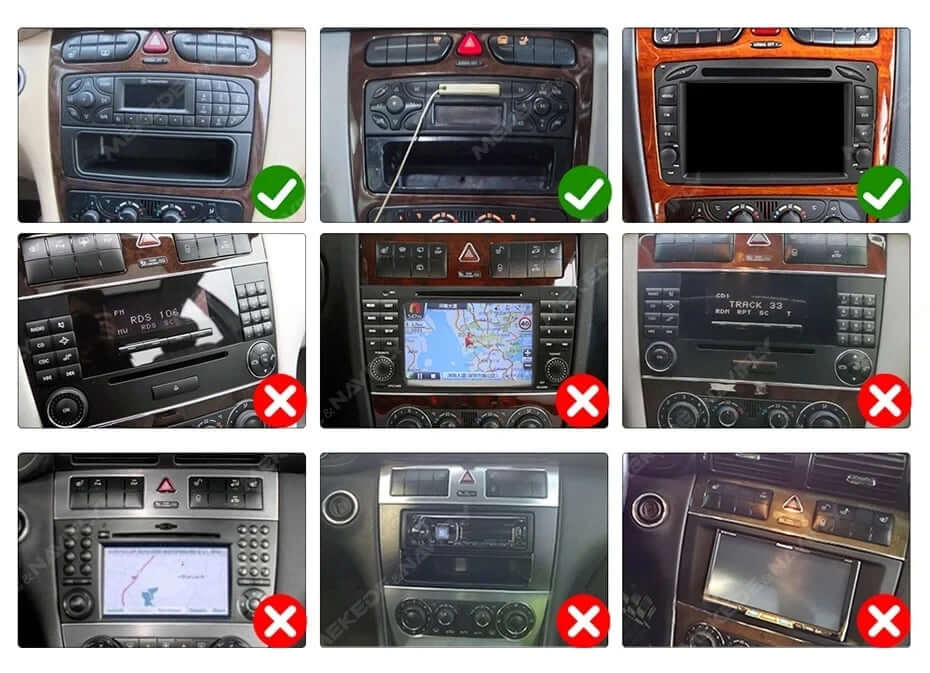 Mercedes-Benz W210 etc. 1998-2008 - Autoradio 7" avec Apple CarPlay et Android Auto – Carmediaeurope.com