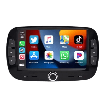 Fiat 500 16-19 - Radio 7" avec Apple CarPlay et Android Auto – Carmediaeurope.com